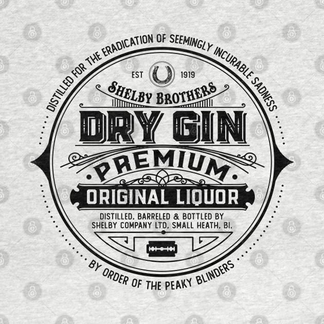 Shelby Brothers Dry Gin by NotoriousMedia
